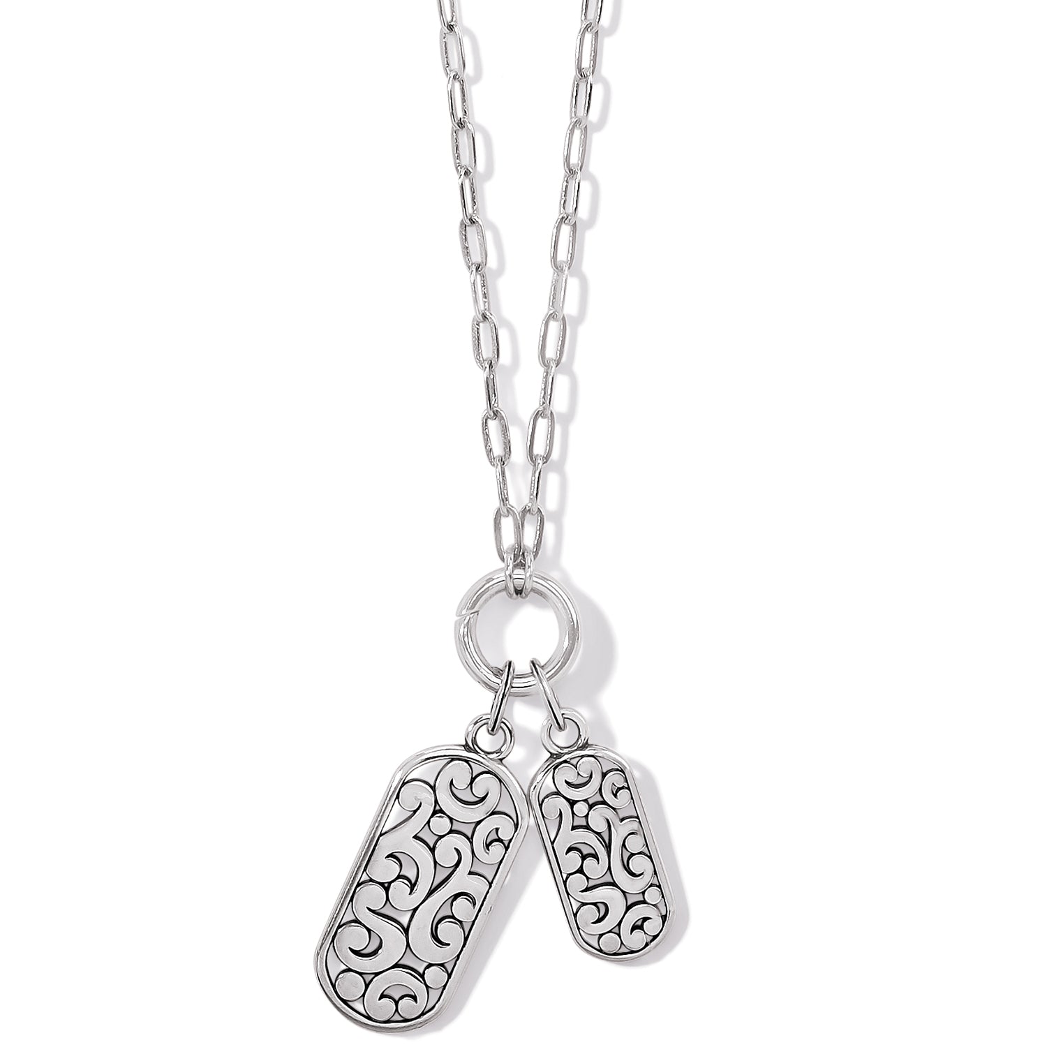Brighton Contempo Token Tag Charm Necklace - Juli's Wearable Art