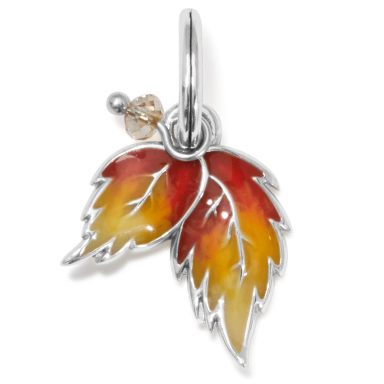 Brighton Fall Leaves Charm - Juli's Wearable Art