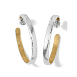 Brighton Ferrara Entrata Medium Hoop Earrings - Juli's Wearable Art