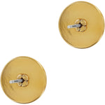 Brighton Ferrara Two Tone Post Earrings - Juli's Wearable Art