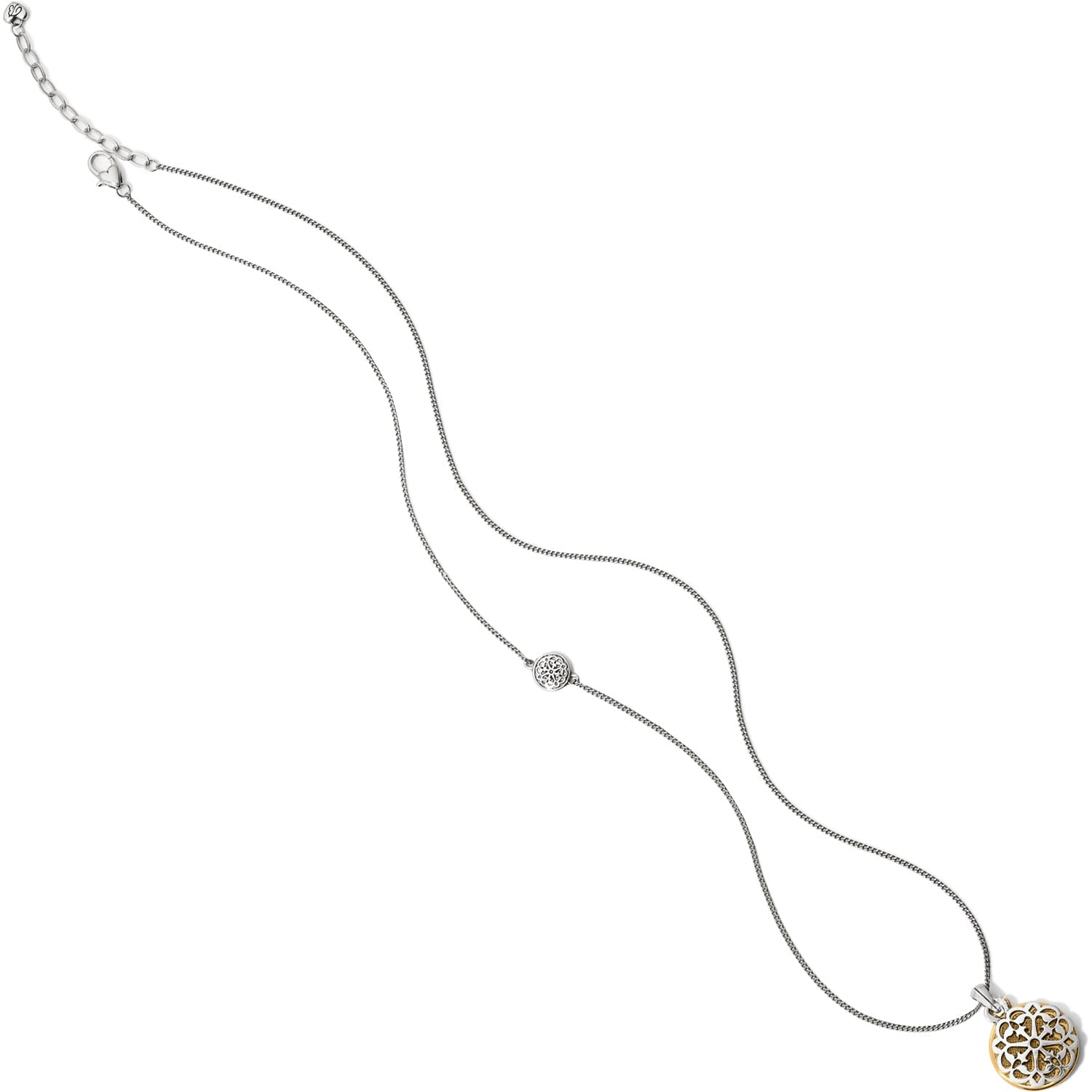 Brighton Ferrara Two Tone Reversible Long Necklace - Juli's Wearable Art