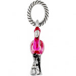 Brighton Flamingo Charm - Juli's Wearable Art