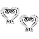 Brighton Genoa Heart Mini Post Earrings - Juli's Wearable Art