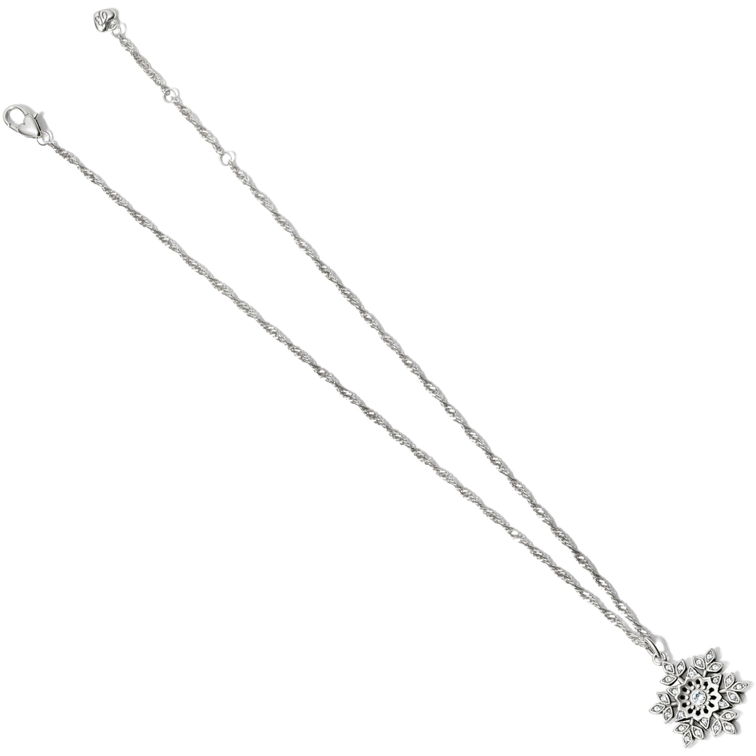 Brighton Glint Snowflake Necklace - Juli's Wearable Art