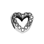 Brighton Glitter Hearts Bead - Juli's Wearable Art