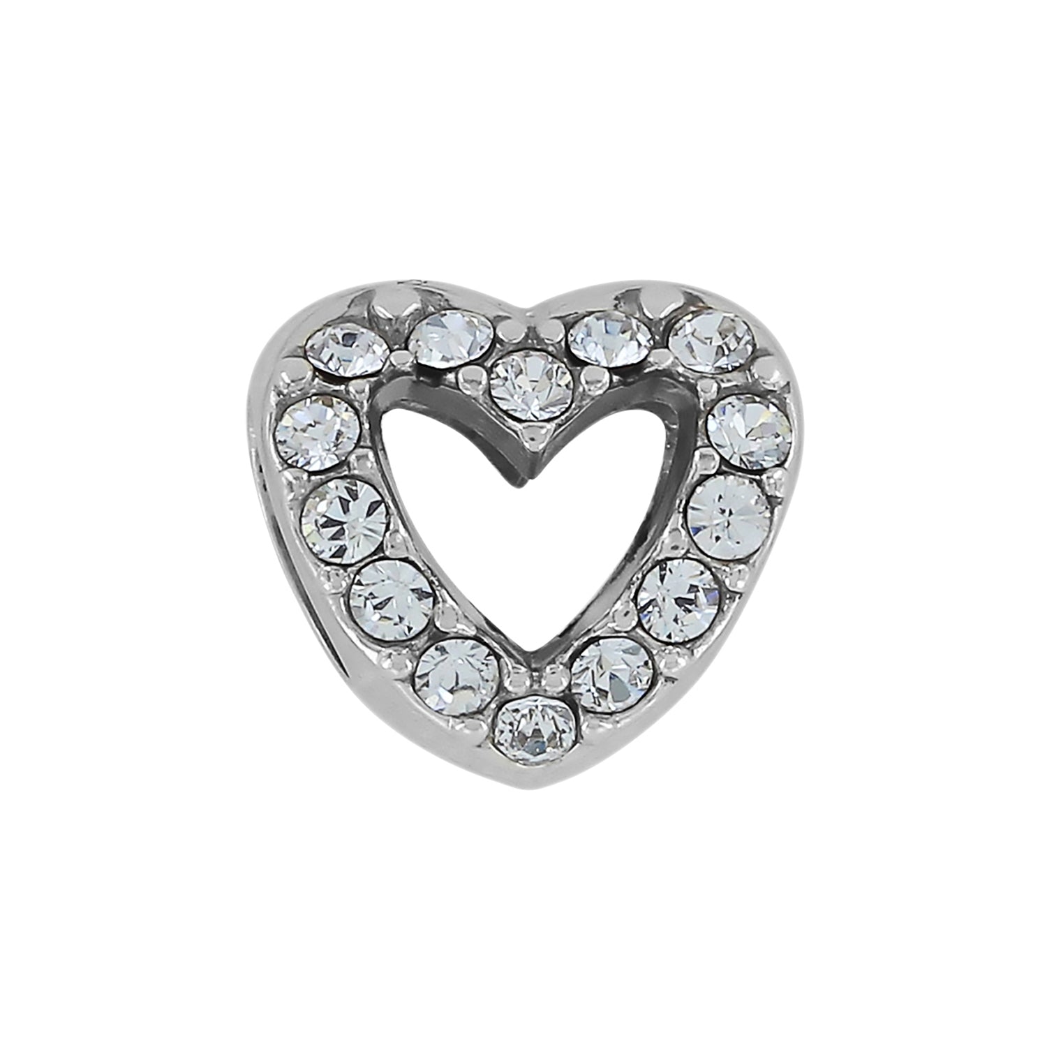 Brighton Glitter Hearts Bead - Juli's Wearable Art