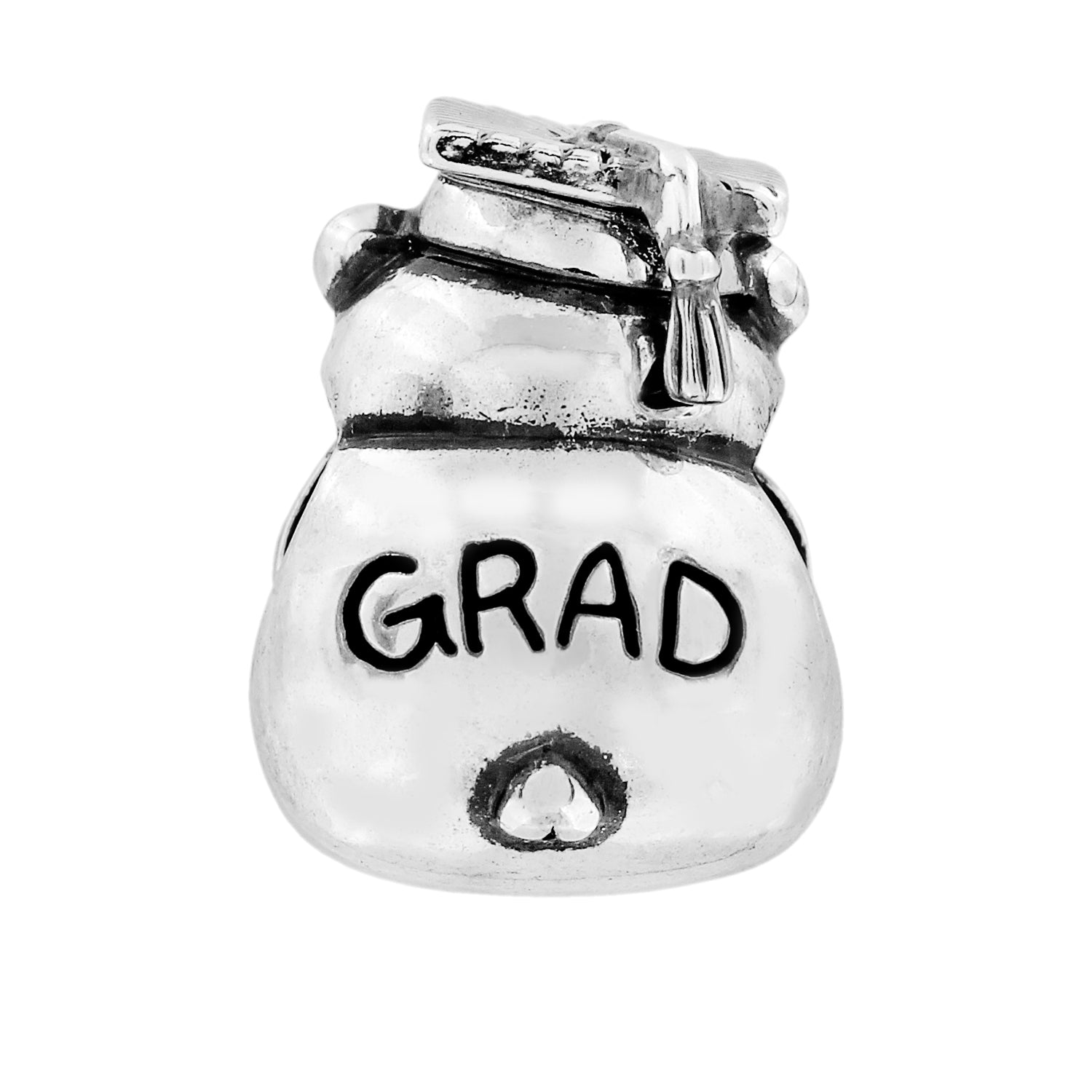 Brighton Grad Bear Bead - Juli's Wearable Art