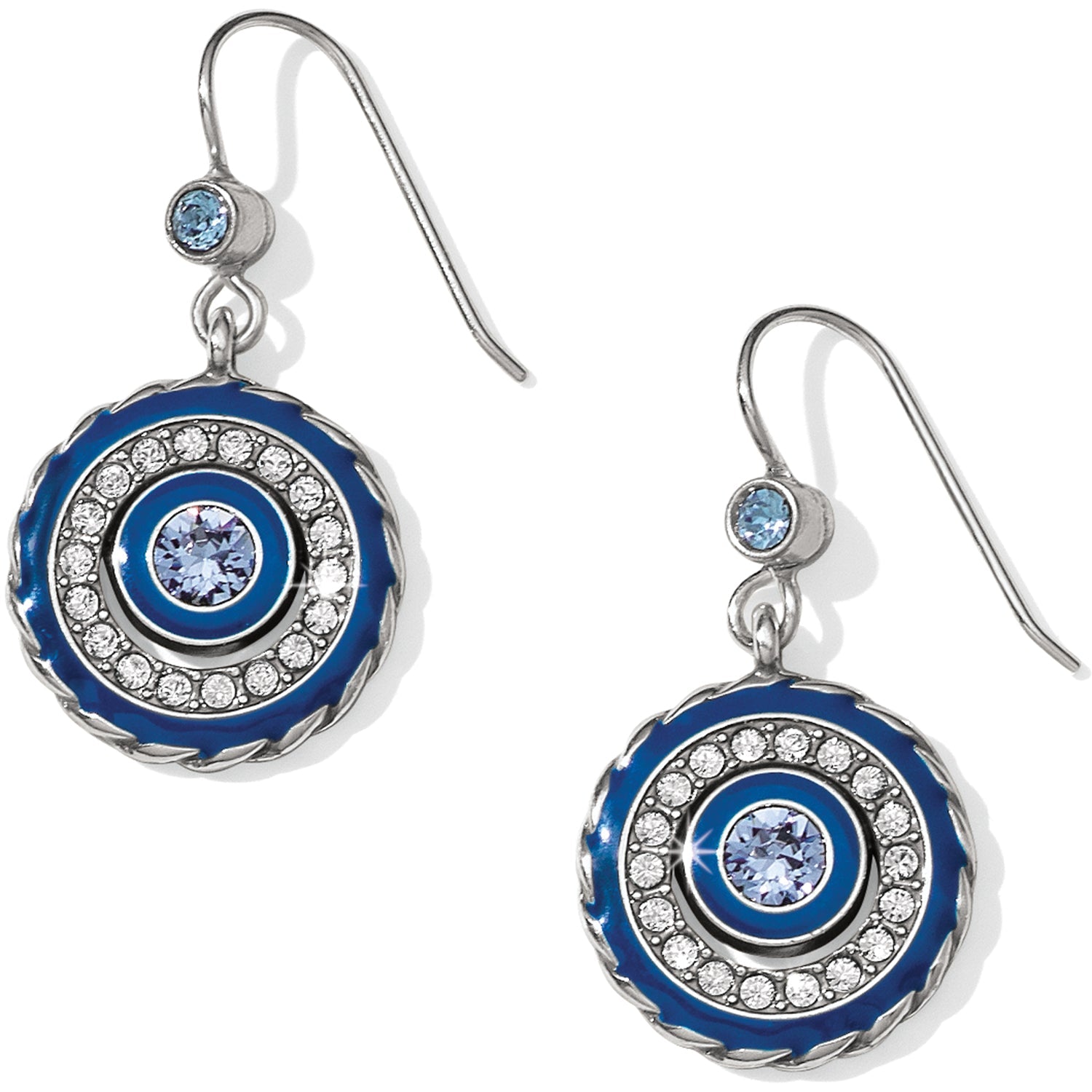 Brighton Halo Eclipse French Wire Earrings - Juli's Wearable Art