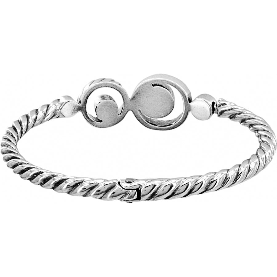 Brighton Halo Hinged Bangle - Juli's Wearable Art