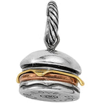 Brighton Hamburger Charm - Juli's Wearable Art
