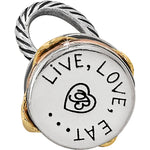 Brighton Hamburger Charm - Juli's Wearable Art