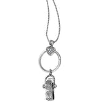 Brighton Heart Charm Reversible Badge Clip Necklace - Juli's Wearable Art