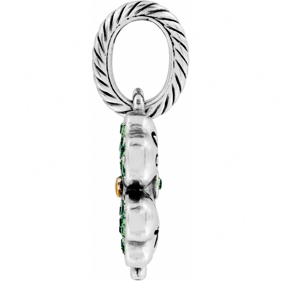 Brighton Heart Leaf Clover Charm
