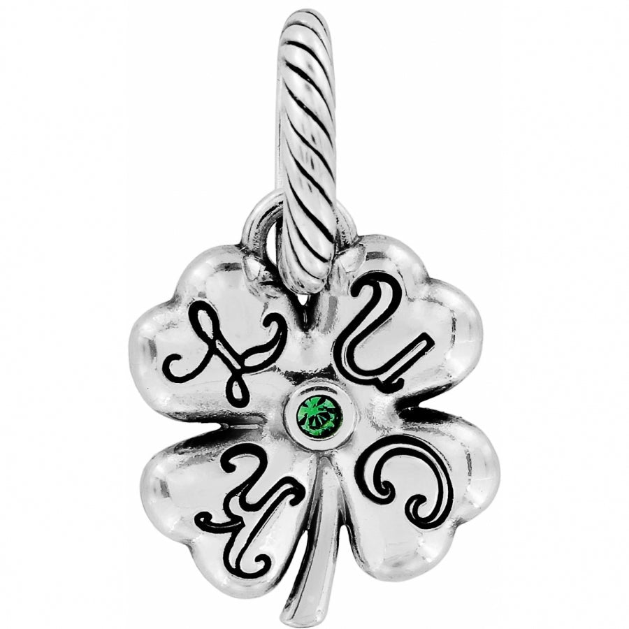 Brighton Heart Leaf Clover Charm - Juli's Wearable Art