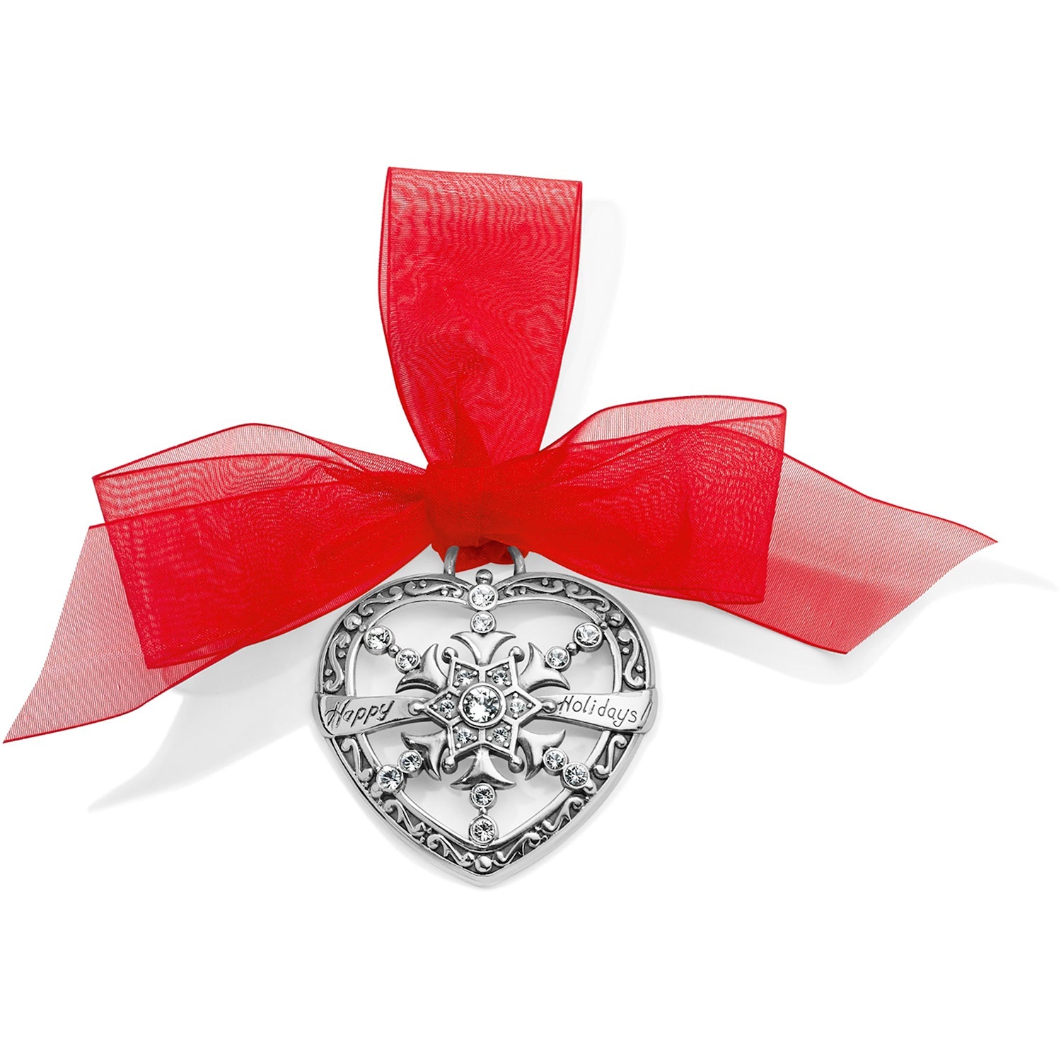 Brighton Heart Snowflake Ornament