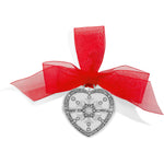 Brighton Heart Snowflake Ornament - Juli's Wearable Art