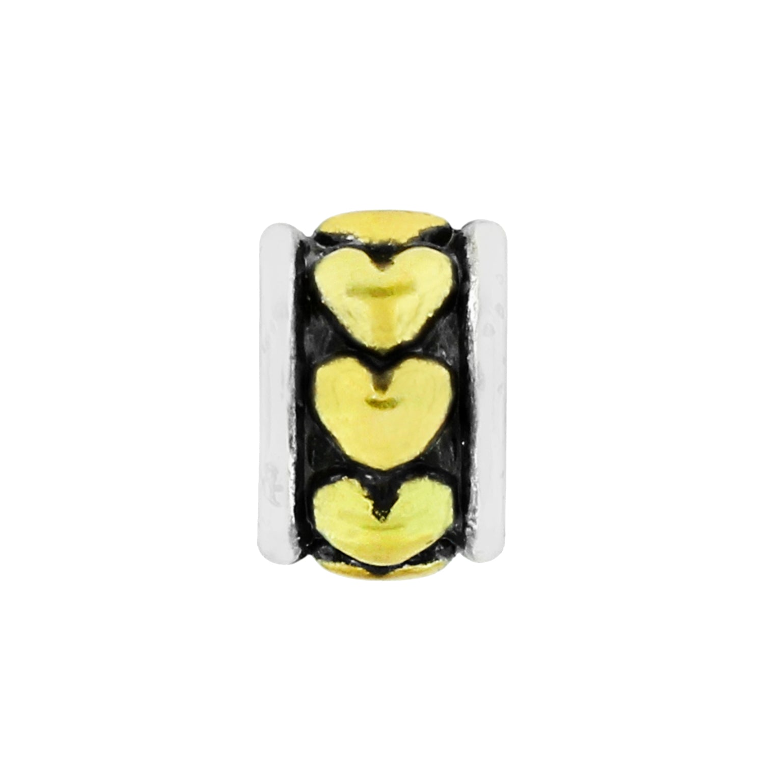Brighton Hearts Spacer - Juli's Wearable Art