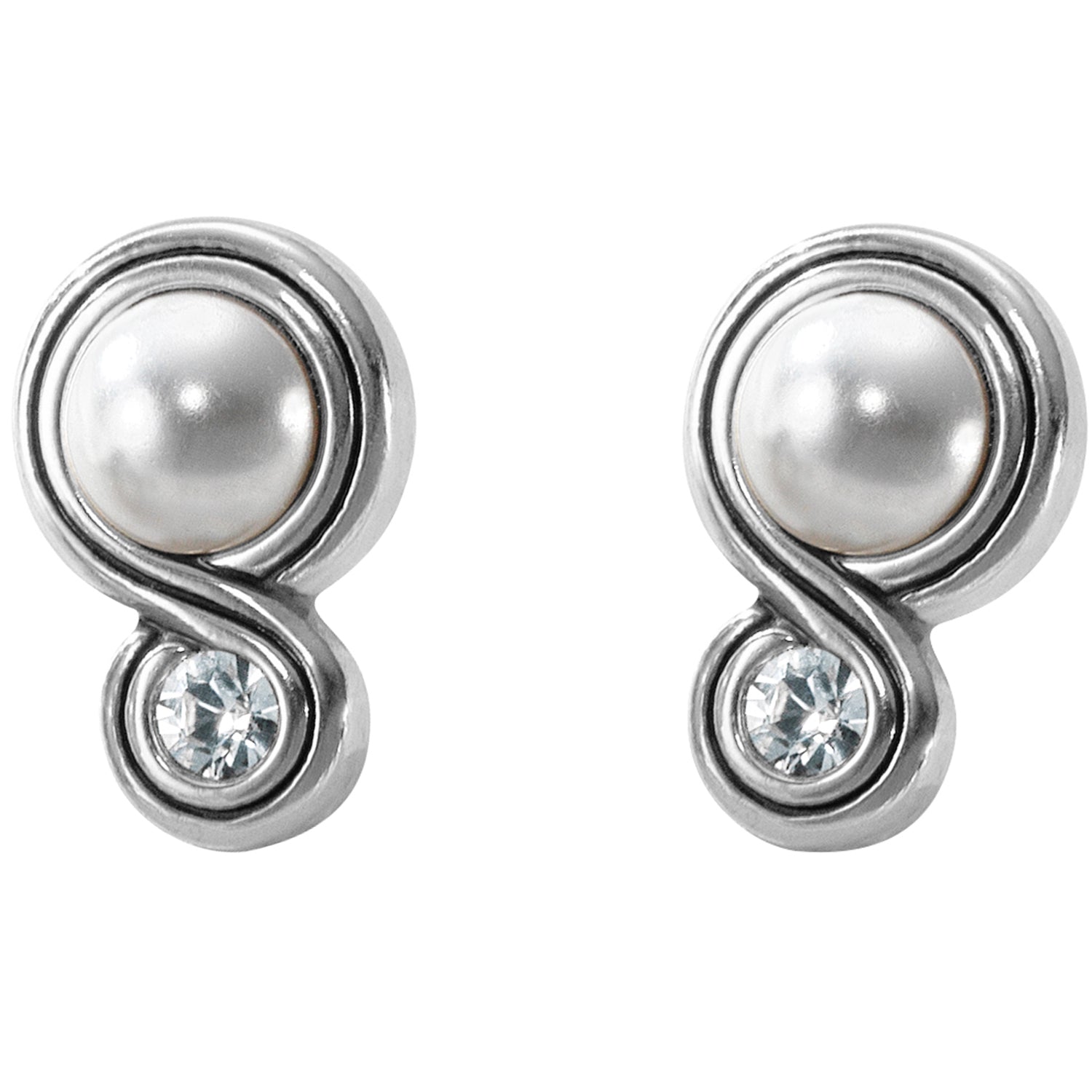 Brighton Infinity Sparkle Post Earrings
