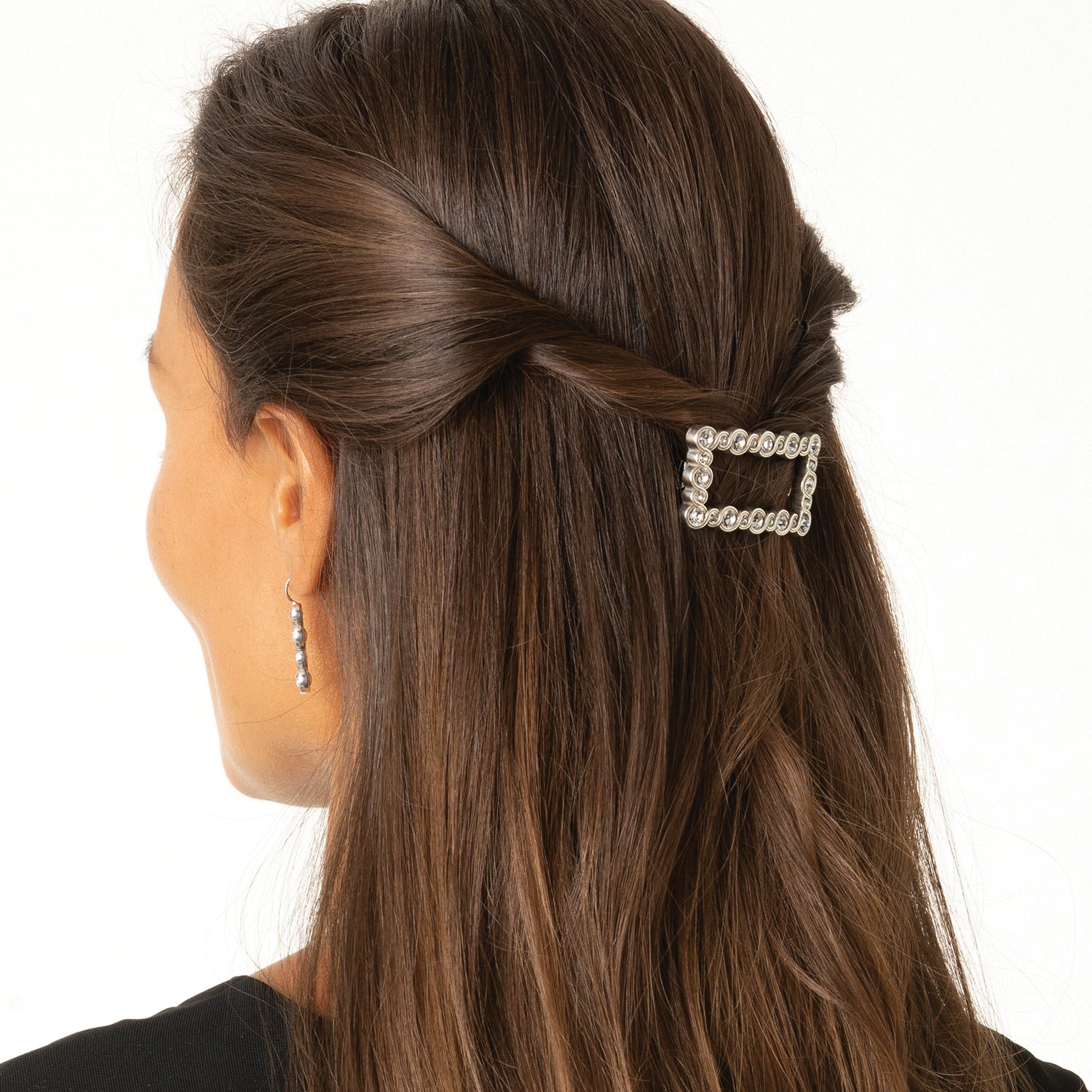 Brighton Infinity Sparkle Small Barrette - Juli's Wearable Art