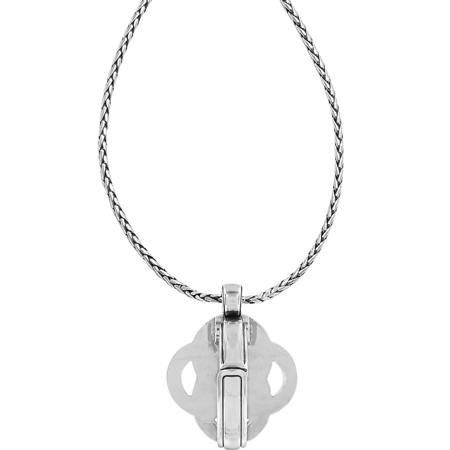 Brighton Interlok Badge Clip Necklace - Juli's Wearable Art