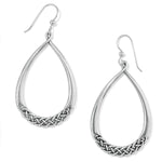 Brighton Interlok Braid Drop French Wire Earrings - Juli's Wearable Art