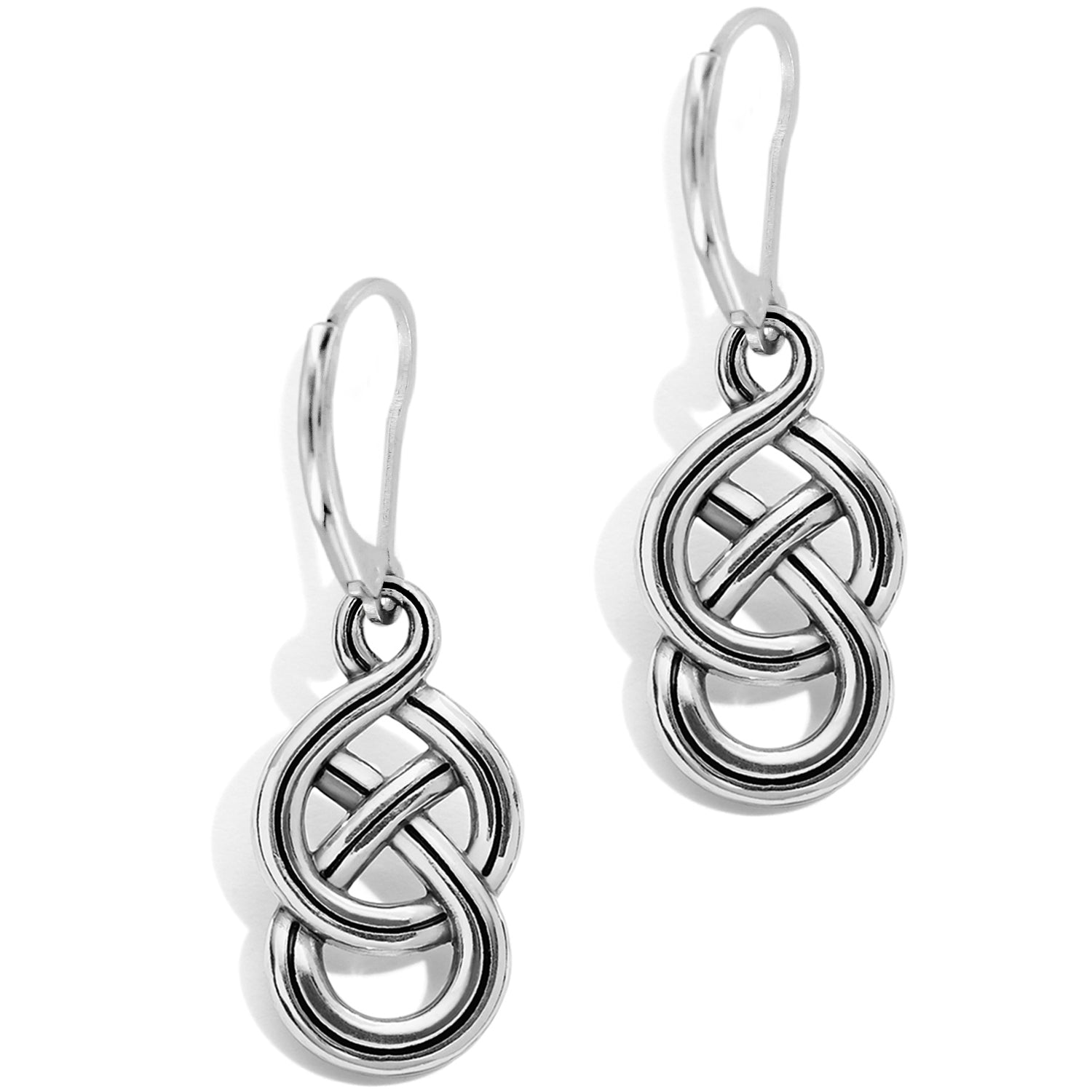 Brighton Interlok Braid Petite Leverback Earrings - Juli's Wearable Art