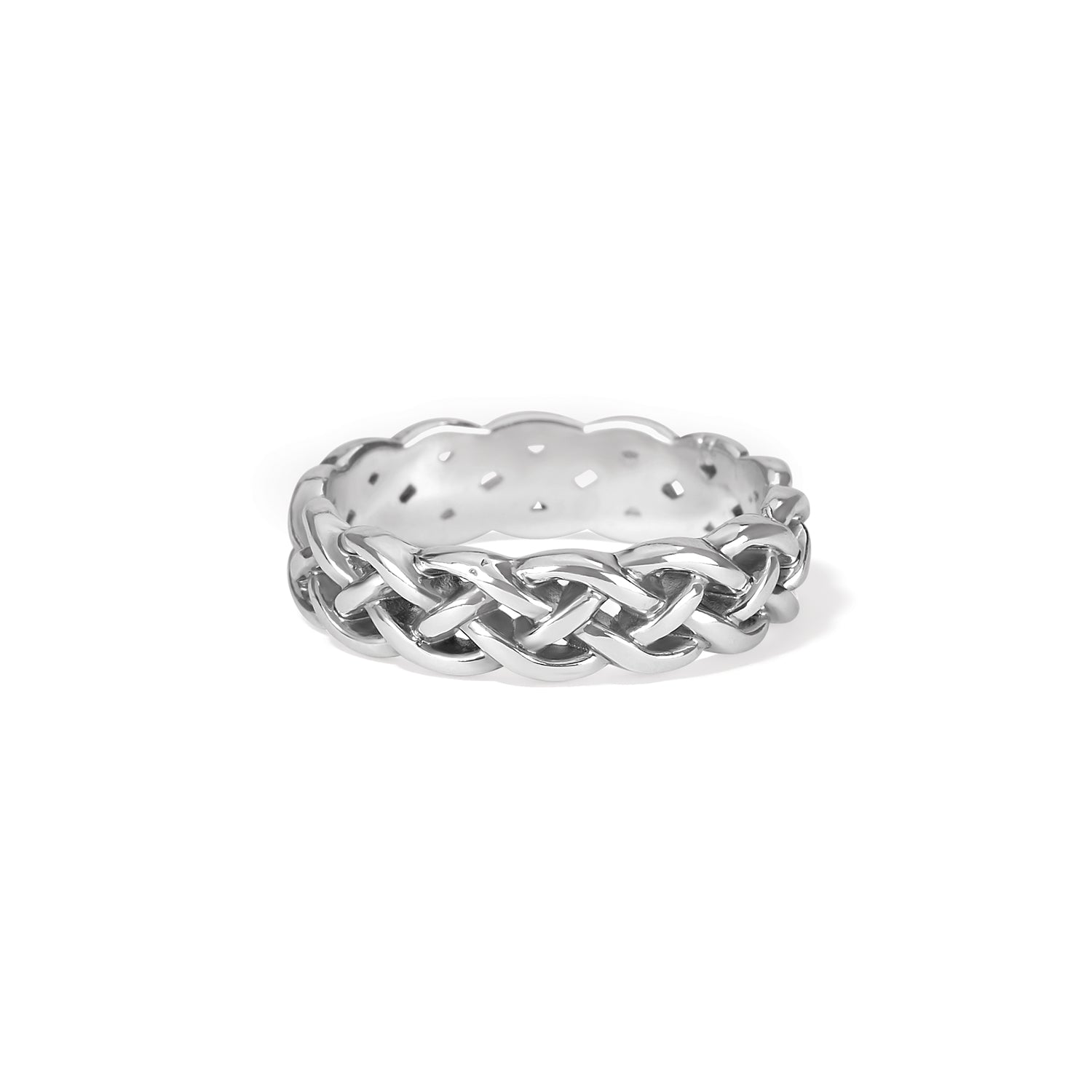 Brighton Interlok Braid Ring - Juli's Wearable Art