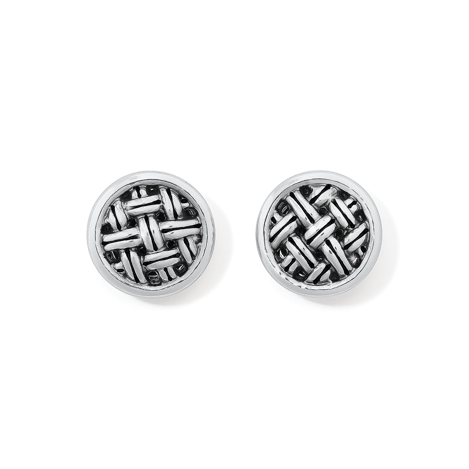 Brighton Interlok Loom Post Earrings - Juli's Wearable Art