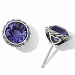 Brighton Iris Stud Earrings - Juli's Wearable Art