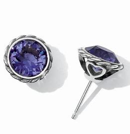 Brighton Iris Stud Earrings - Juli's Wearable Art