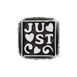 Brighton Just Married Cube Bead - Juli's Wearable Art