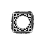 Brighton Just Married Cube Bead - Juli's Wearable Art