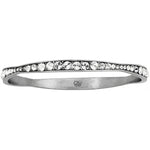 Brighton Light Hearted Crystal Bangle - Juli's Wearable Art