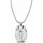 Brighton London Groove Badge Clip Necklace - Juli's Wearable Art