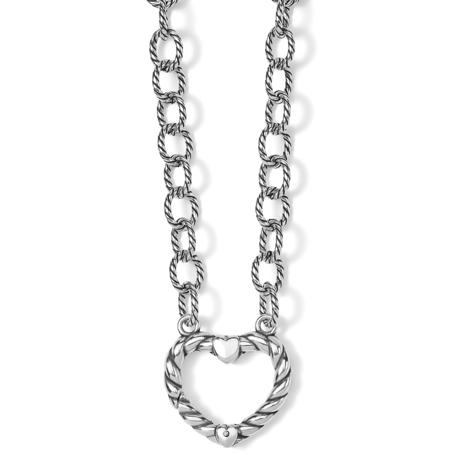 Brighton Mabel Heart Charm Holder Necklace - Juli's Wearable Art