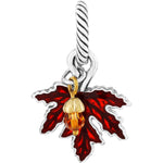 Brighton Maple Leaf Charm - Juli's Wearable Art