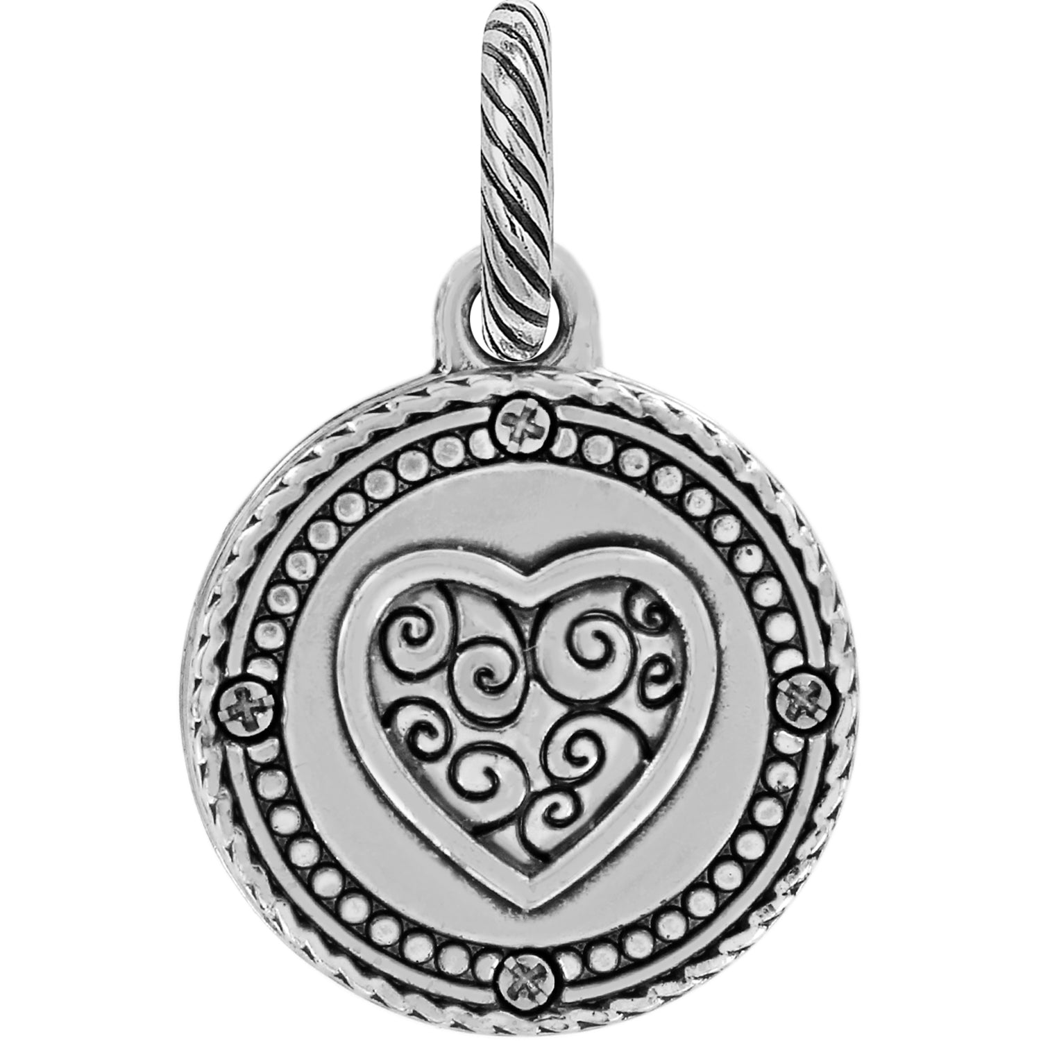 Brighton Memento Circle Photo Charm