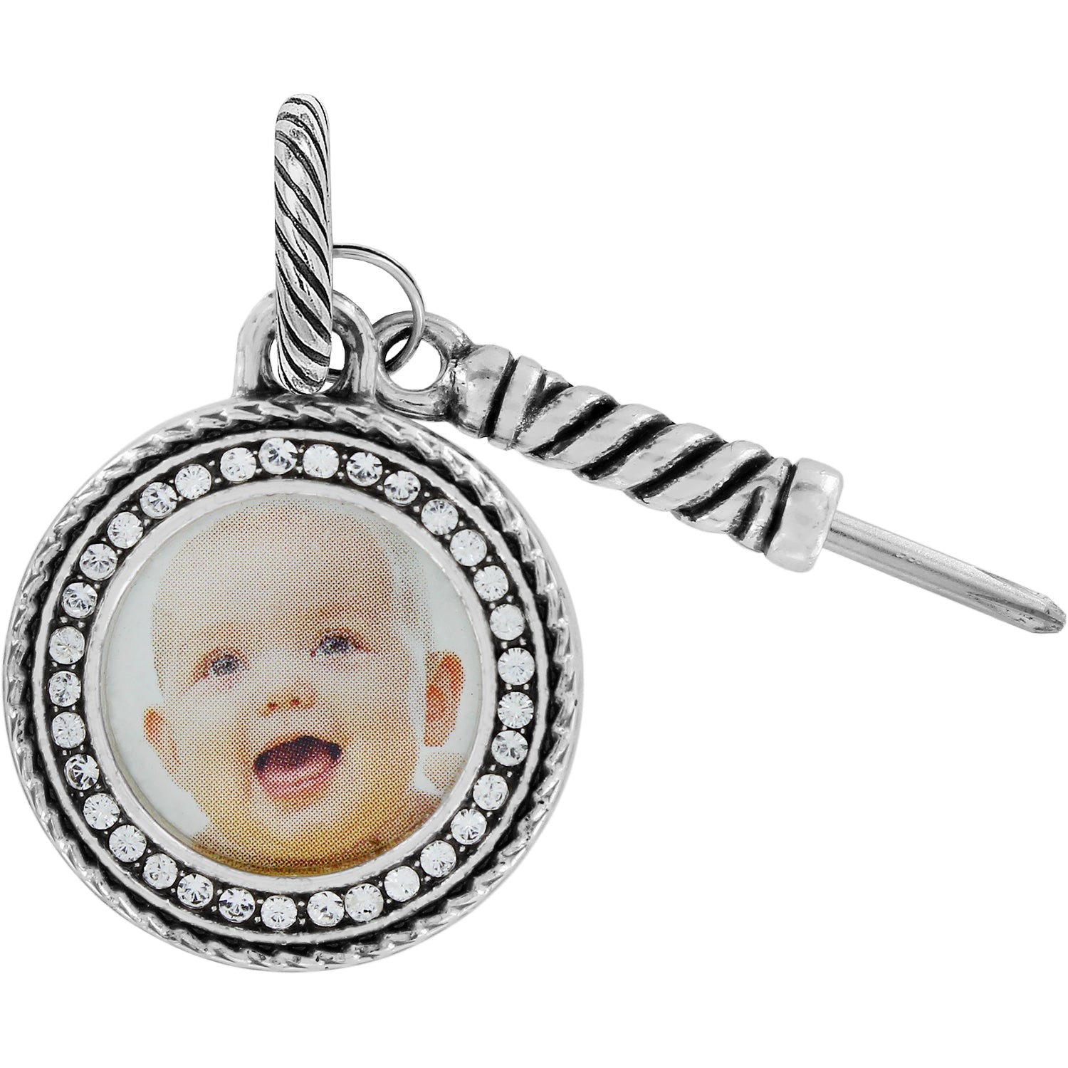 Brighton Memento Circle Photo Charm