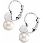Brighton Meridian Petite Pearl Leverback Earrings - Juli's Wearable Art