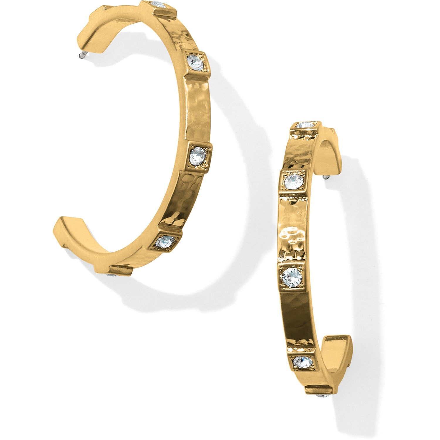 Brighton Meridian Zenith Station Hoop Earrings – Gold