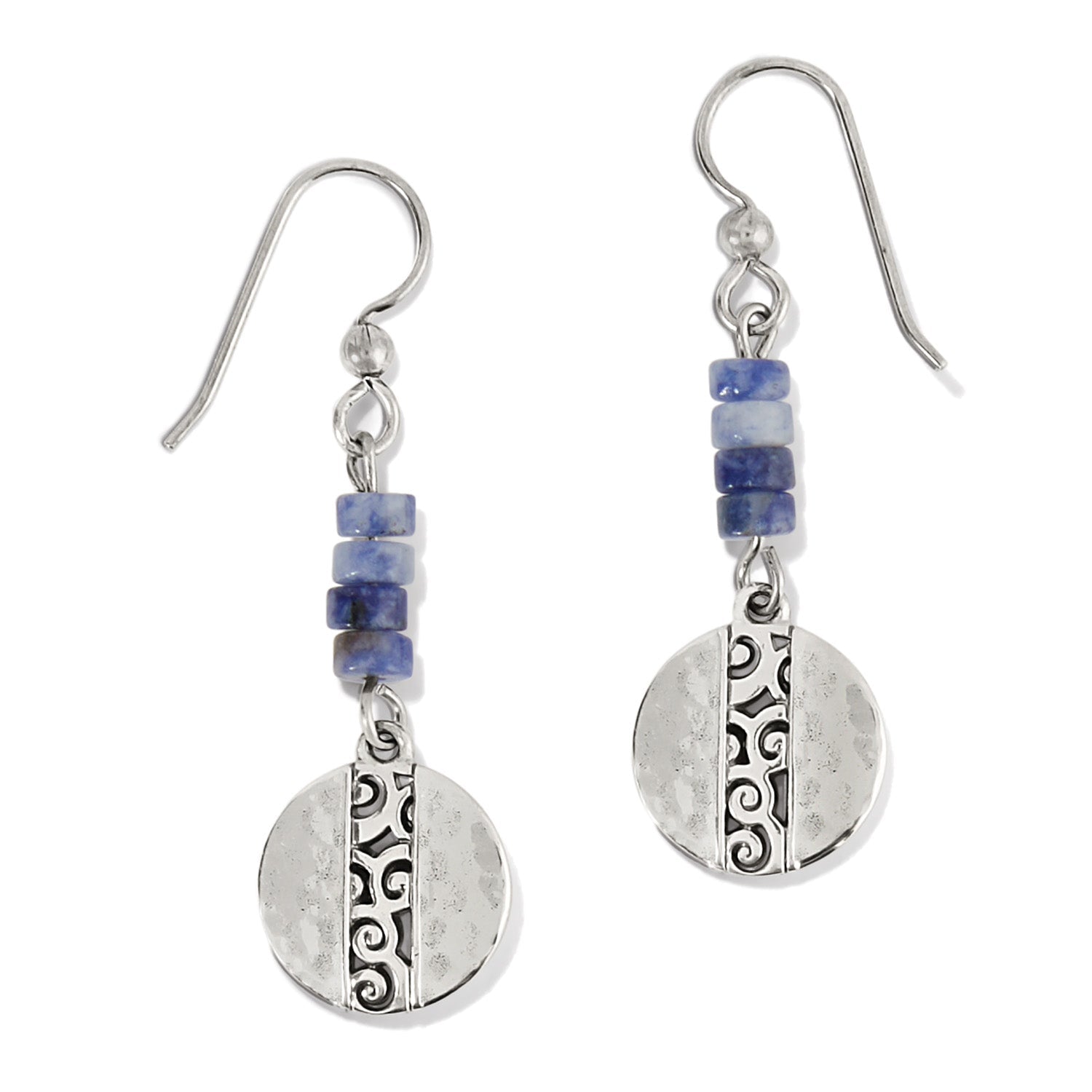 Brighton Mingle Shores Beaded Disc French Wire Earrings - Juli's Wearable Art