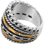 Brighton Neptune's Rings Multiple Row Ring - Juli's Wearable Art