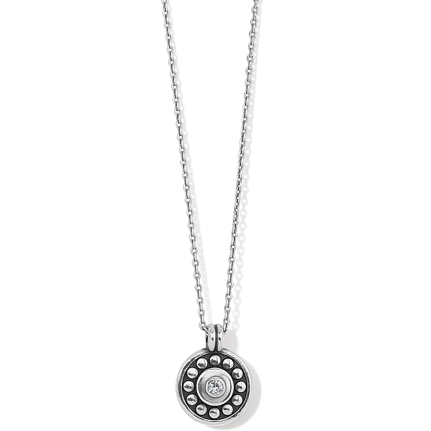 Brighton Pebble Dot Medali Petite Reversible Necklace - Juli's Wearable Art
