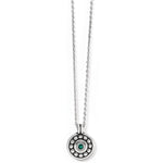 Brighton Pebble Dot Medali Petite Reversible Necklaces - Birthstone - Juli's Wearable Art
