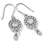 Brighton Pebble Dot Medali Reversible French Wire Earrings - Juli's Wearable Art