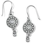 Brighton Pebble Dot Medali Reversible French Wire Earrings - Juli's Wearable Art