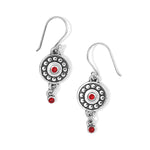 Brighton Pebble Dot Medali Reversible French Wire Earrings - Birthstones - Juli's Wearable Art
