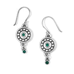 Brighton Pebble Dot Medali Reversible French Wire Earrings - Birthstones - Juli's Wearable Art