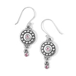 Brighton Pebble Dot Medali Reversible French Wire Earrings - Birthstones - Juli's Wearable Art