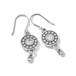 Brighton Pebble Dot Medali Reversible French Wire Earrings - Birthstones - Juli's Wearable Art